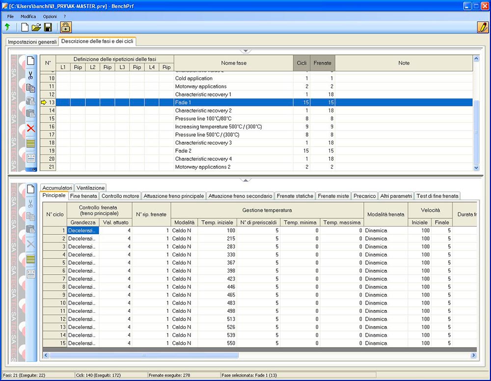 TecSA Software: customized tests