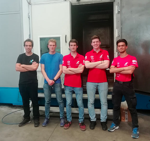 braking systems tests Polytechnic racing team