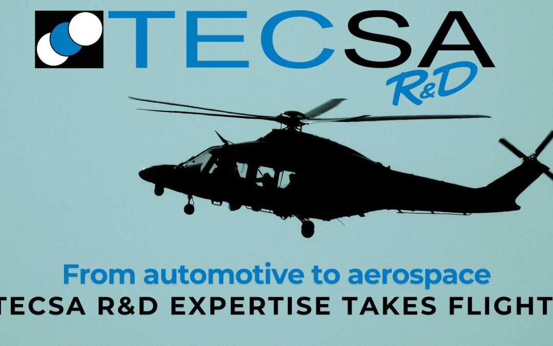 TecSA R&D expertise serving the aerospace industry: Helicopter rotor testing for a European Avio client